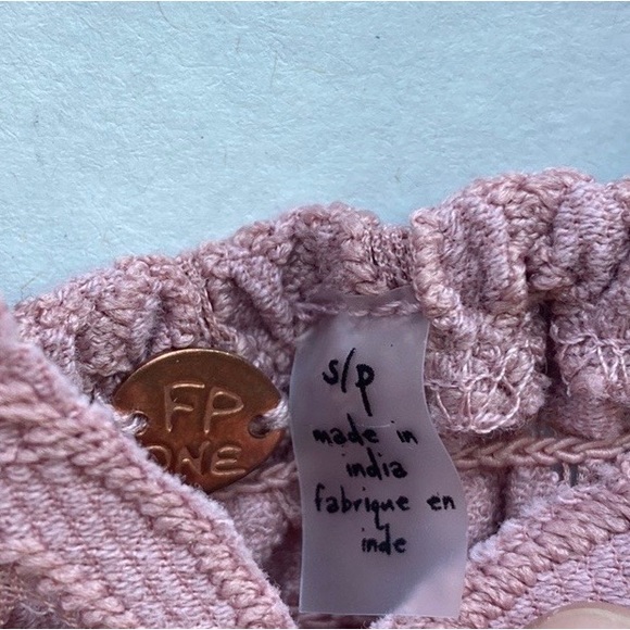 NWT Free People Womens size small Adella lace Slip Flowy Dress Dusty Rose - Picture 9 of 11